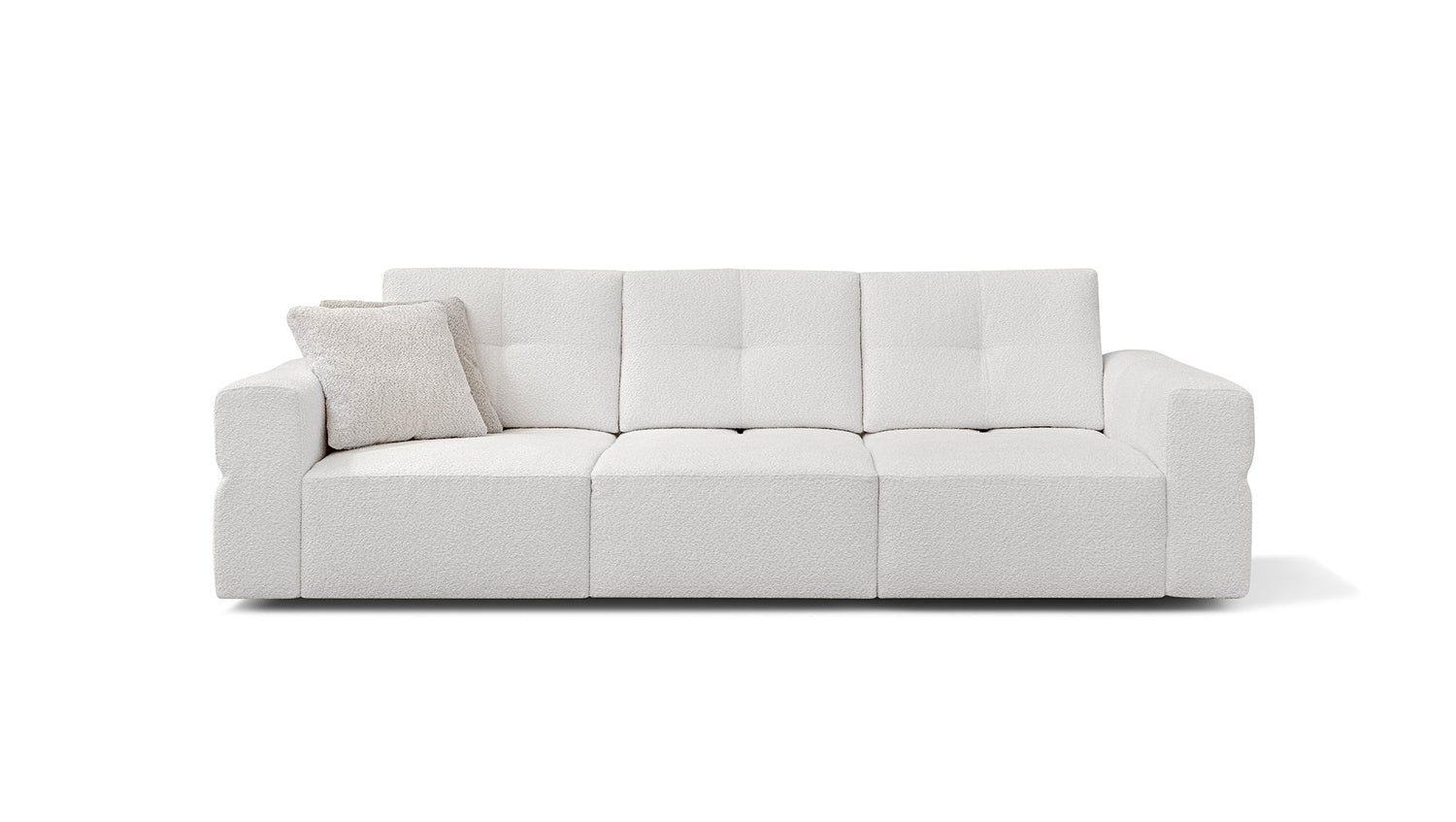 Akira canapé modulaire avec dossier coulissant de 266cm