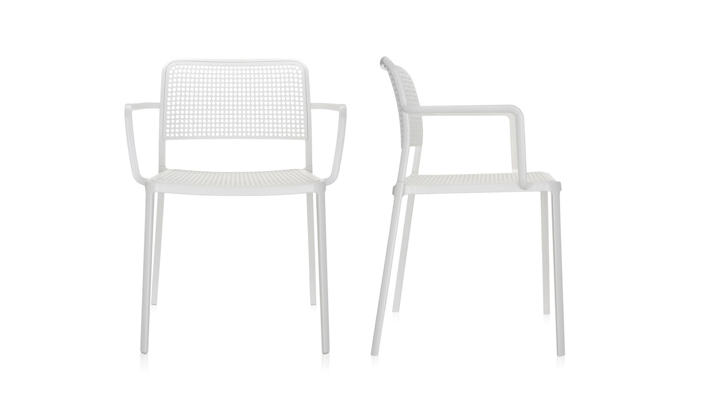 Ensemble de 2 petits fauteuils AUDREY par Kartell