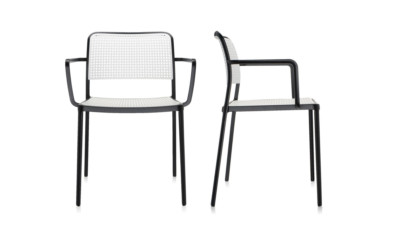 Ensemble de 2 petits fauteuils AUDREY par Kartell