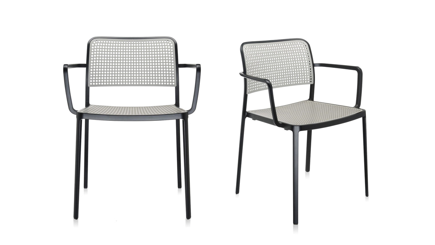 Ensemble de 2 petits fauteuils AUDREY par Kartell