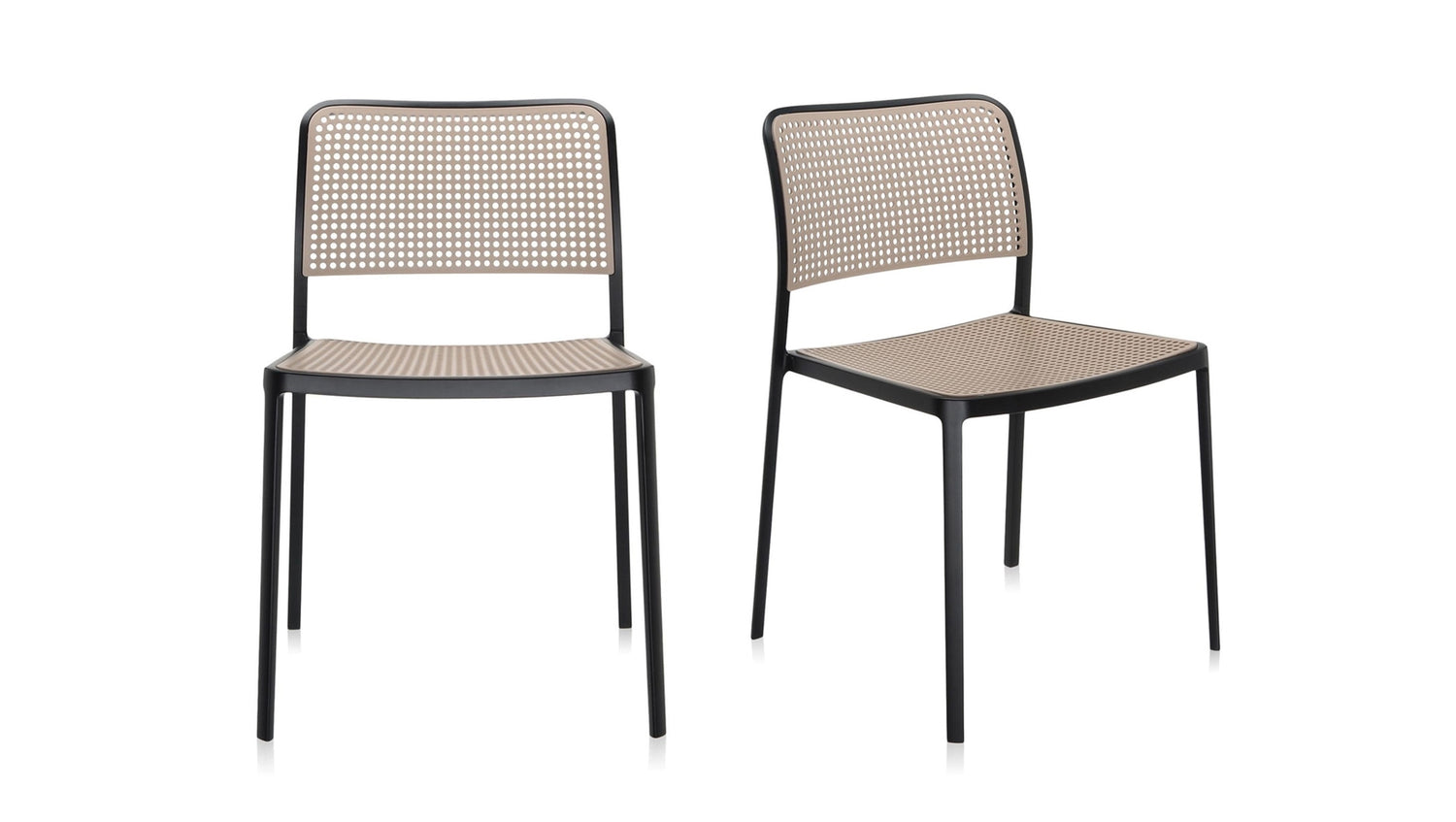 Ensemble de 2 chaises AUDREY par Kartell