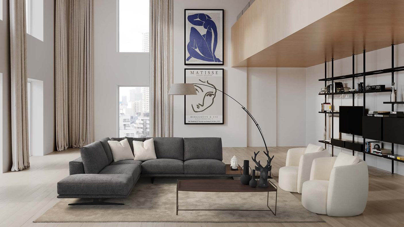 Avatar modular corner sofa