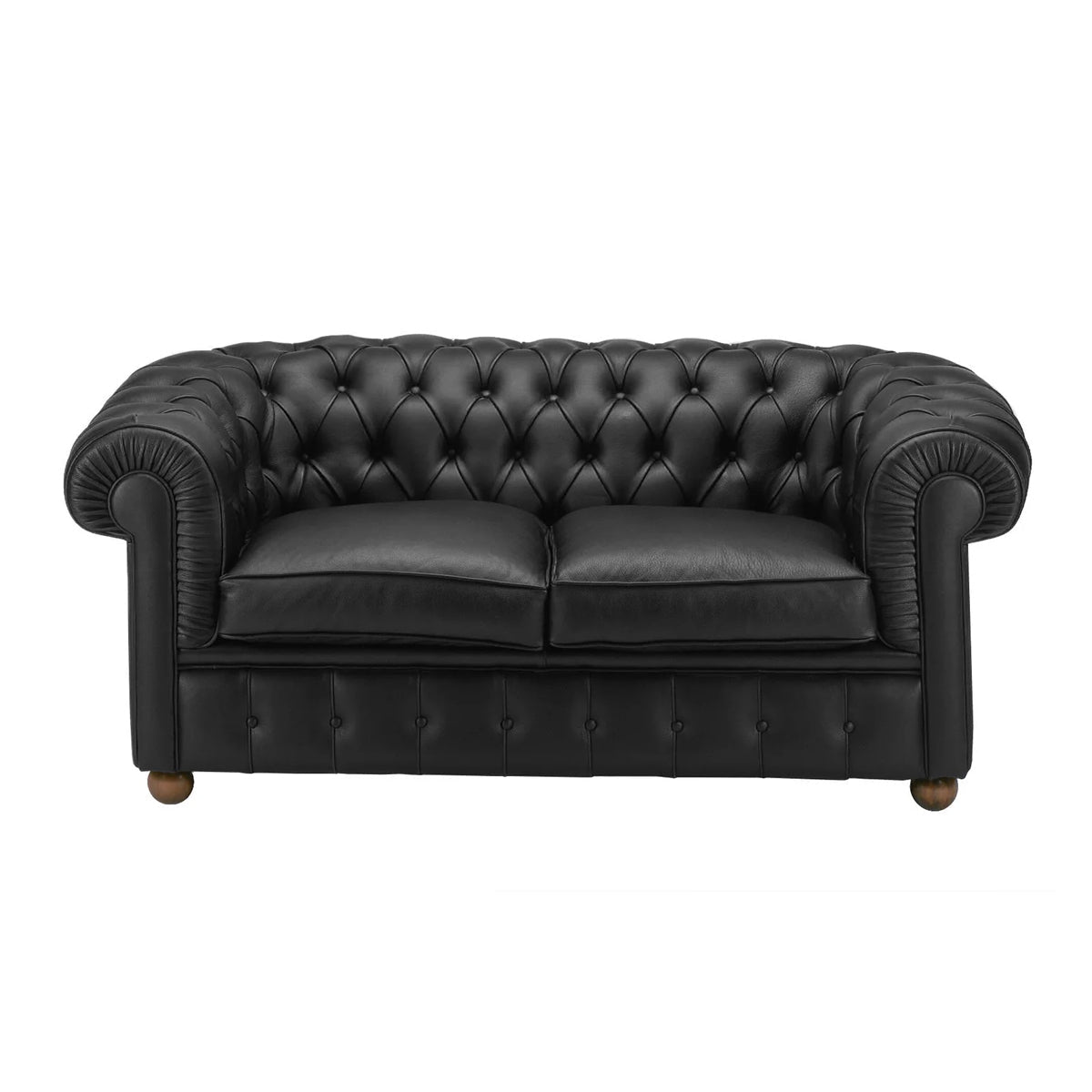 Chester 2-sitzer sofa mit leder- oder stoffbezug