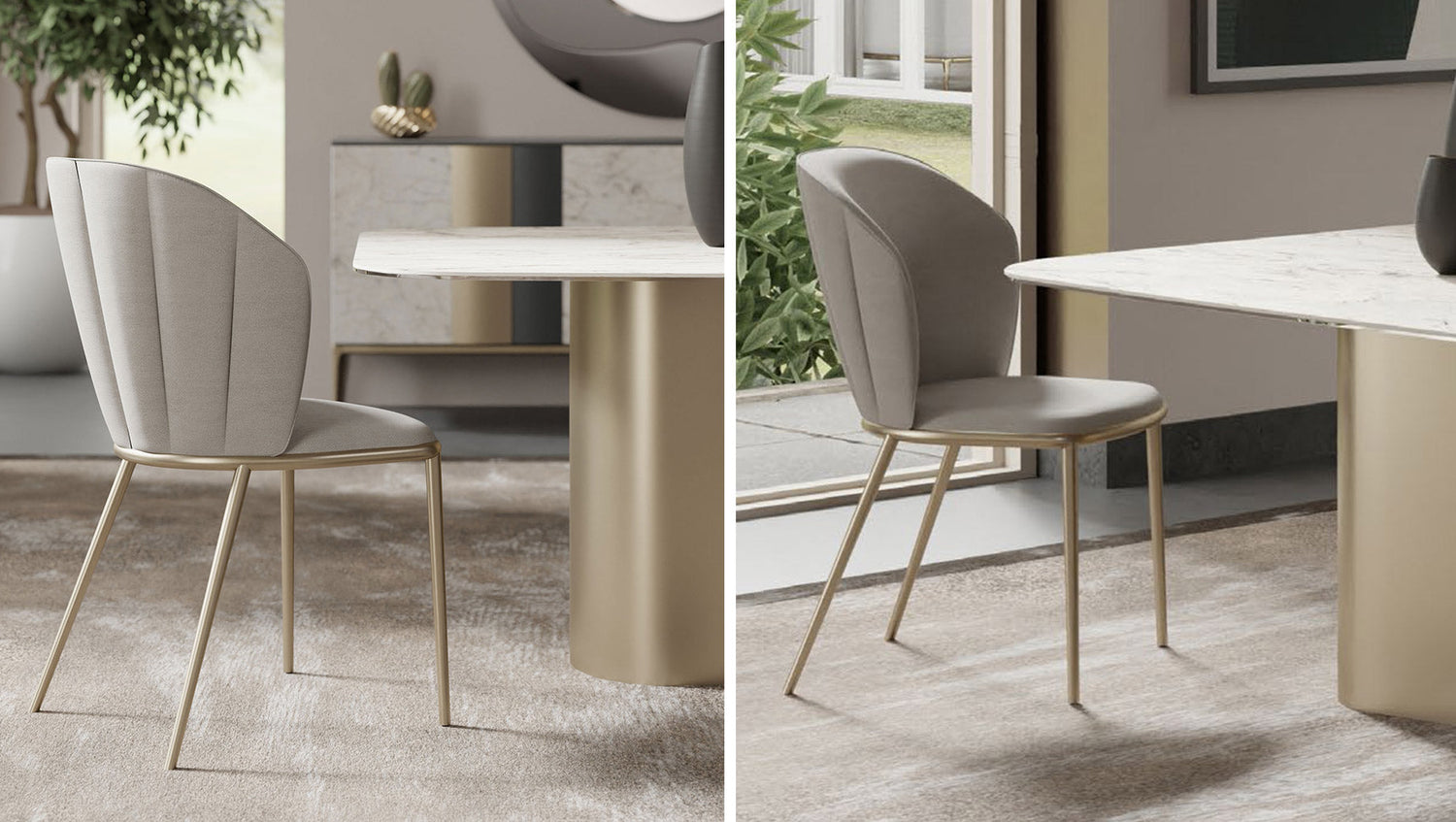Lisa-a metal chair