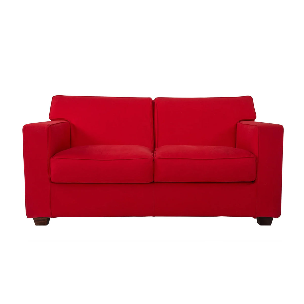 2-sitzer sofa mit leder- oder stoffbezug