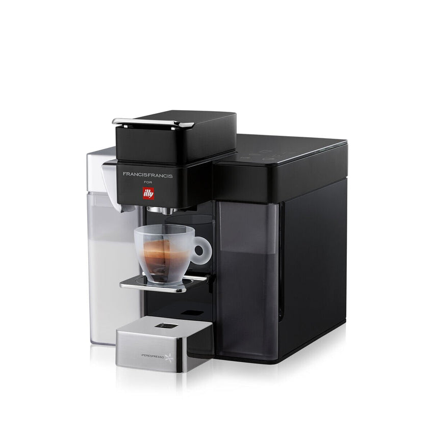 Y5 Milk Espresso & Coffee black - Coffee machine Iperespresso