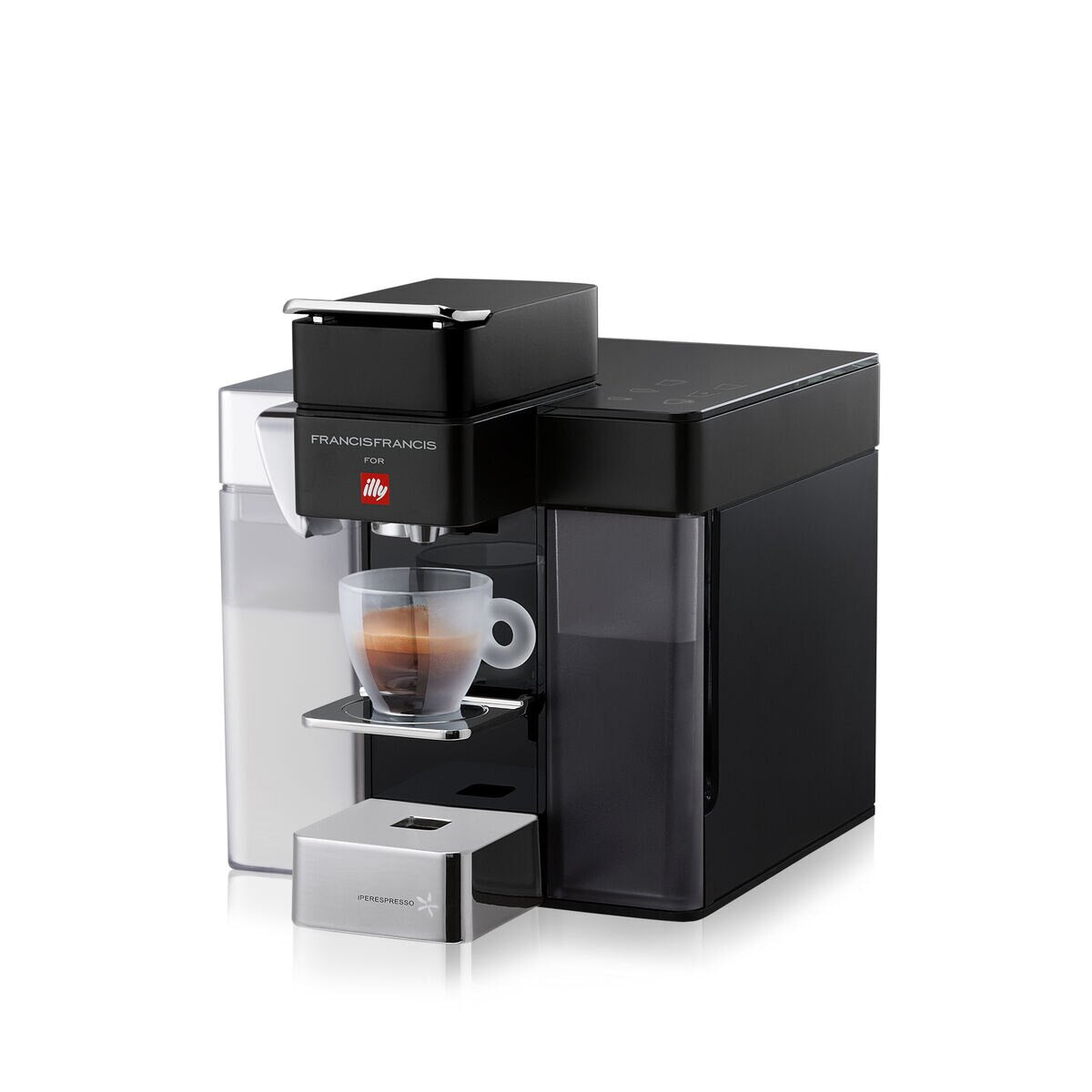 Y5 Milk Espresso & Coffee black - Coffee machine Iperespresso