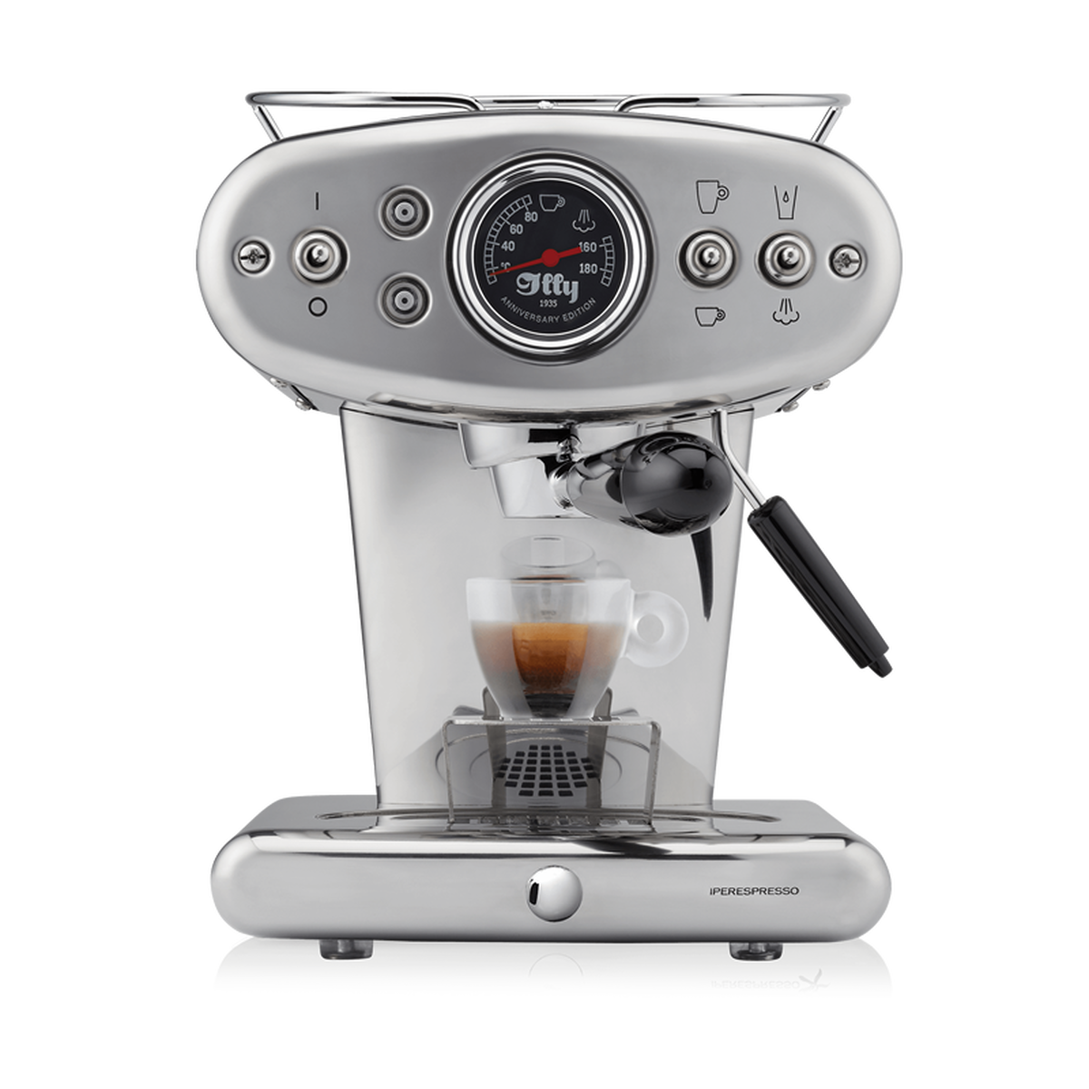 X1 Iperespresso Anniversary 1935 Machine - Stainless Steel