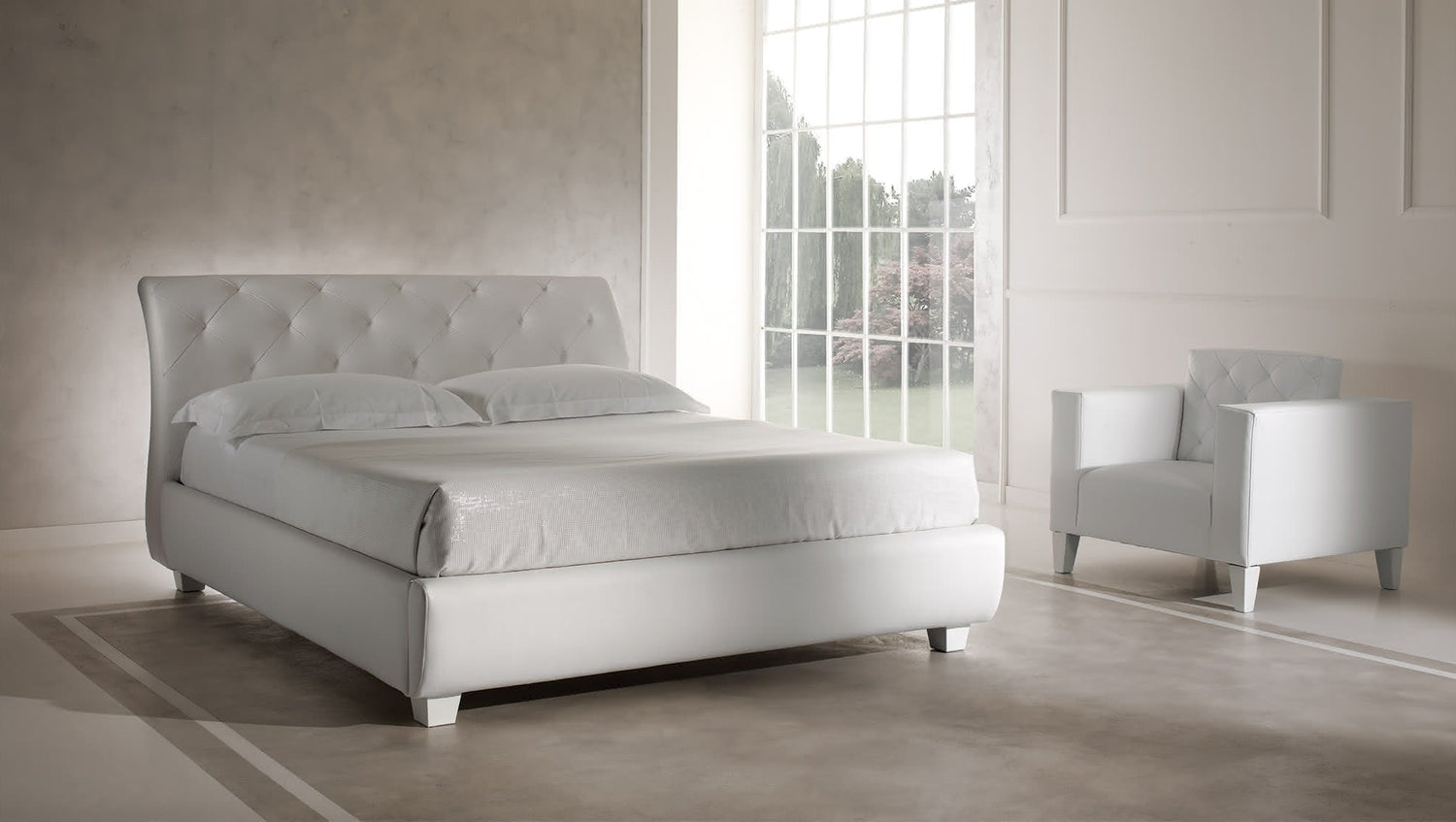 Lit CDI Collection Ares Bed White