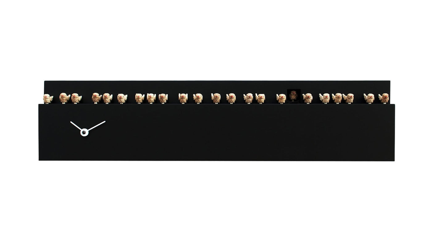 Horloge Progetti Fatti + in Là Black