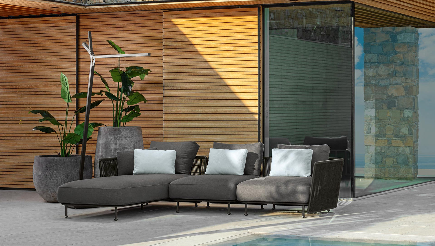 CORAL CANAPÉ MODULAIRE POUR L'EXTÉRIEUR
