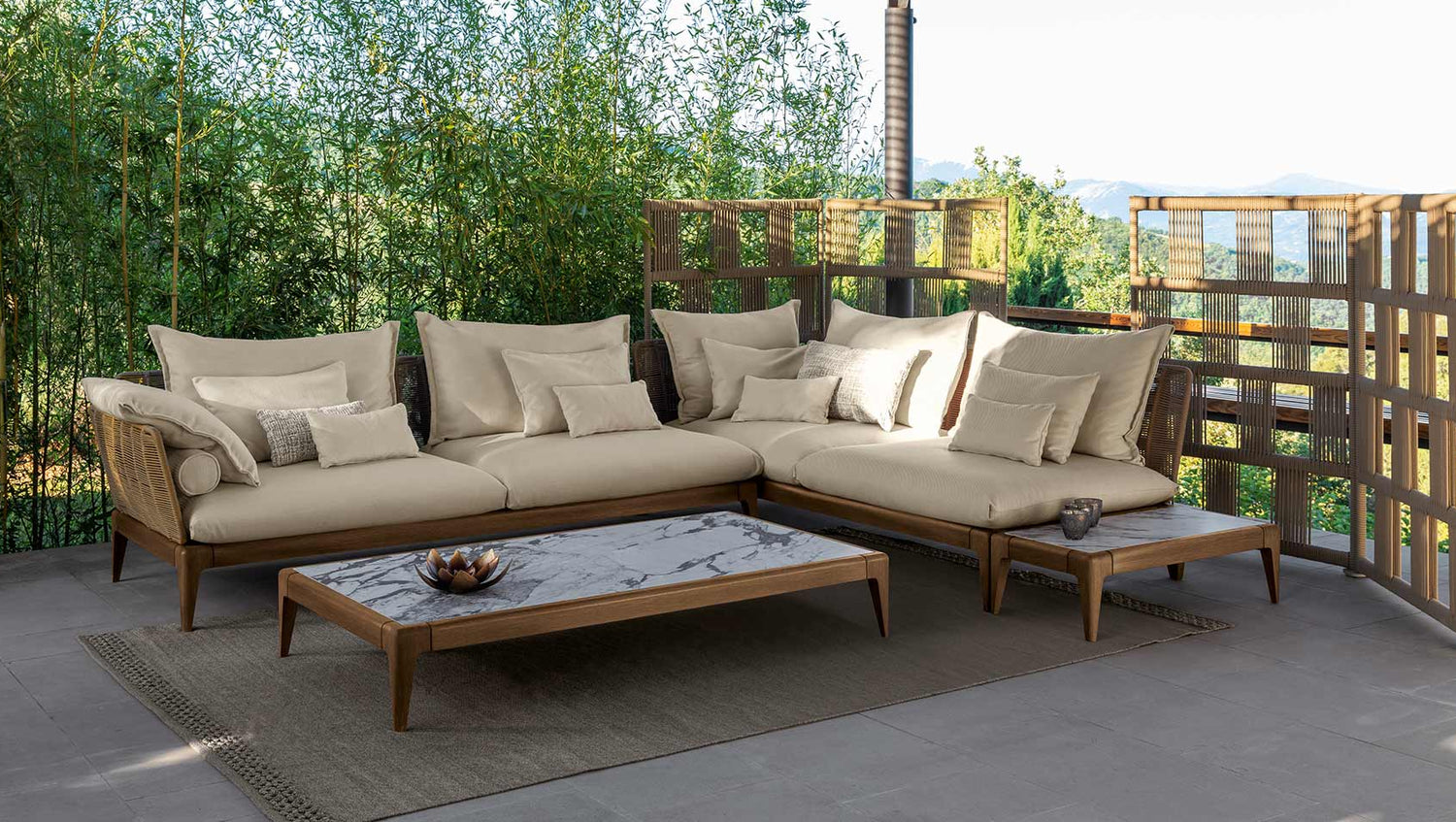 Cruise Teak outdoor coffee tables