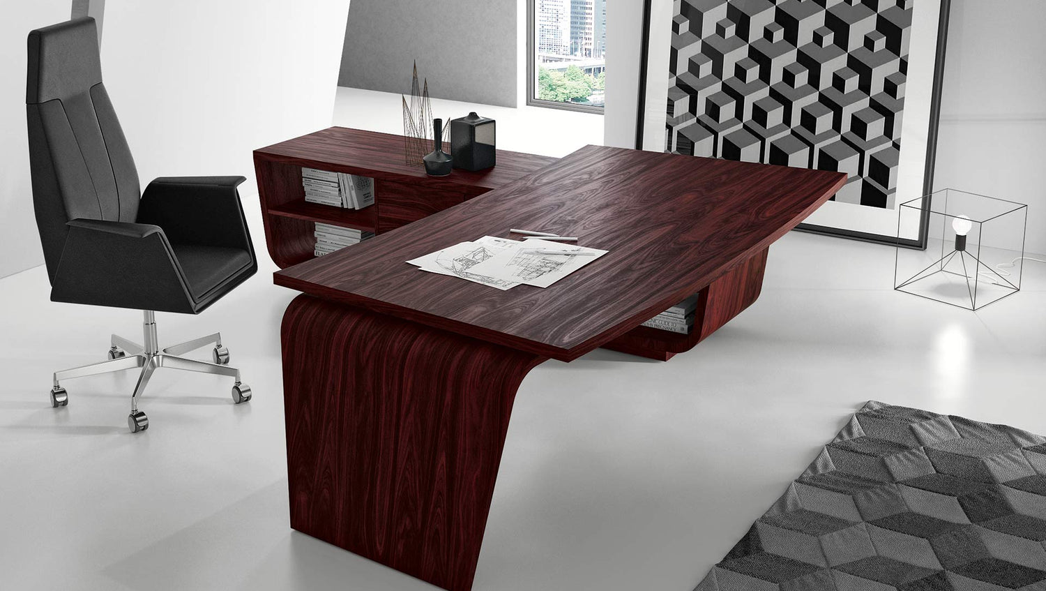Larus Chaise de Bureau Présidentielle
