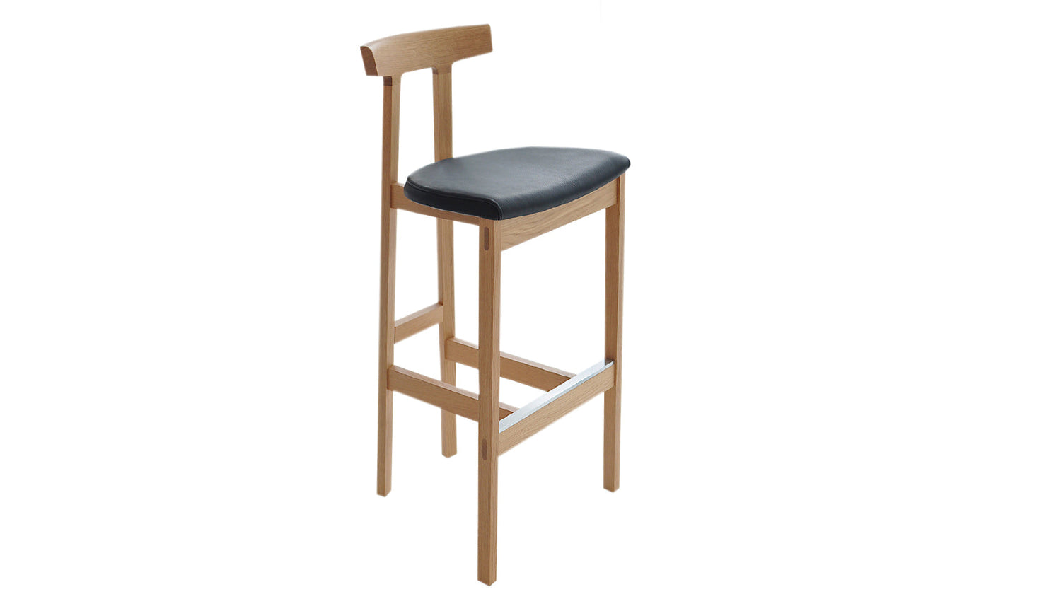 TORII Tabouret de BAR avec coque en bois