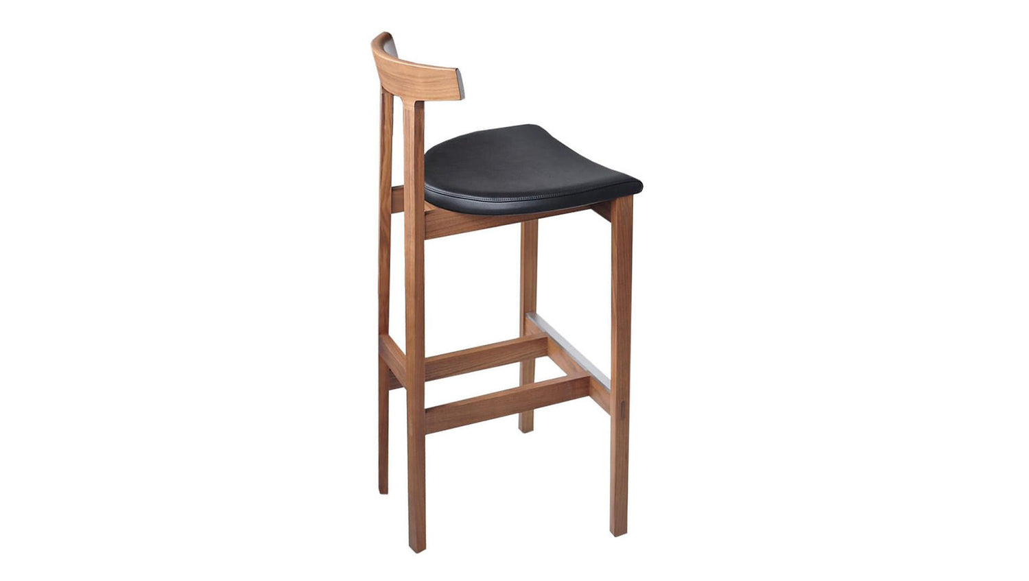 TORII Tabouret de BAR avec coque en bois