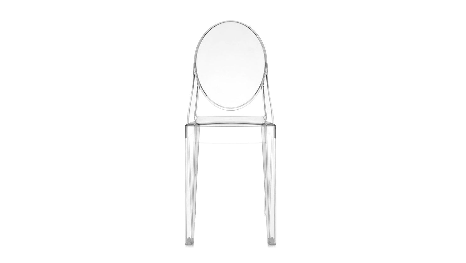 SET 2 Victoria Ghost Chaise by Kartell
