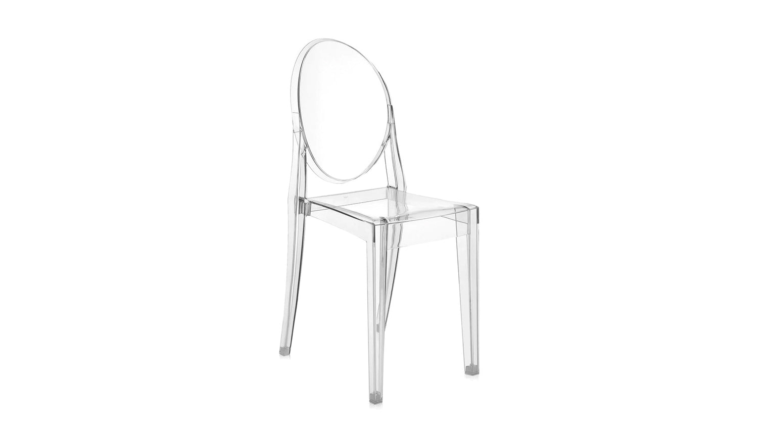 SET 2 Victoria Ghost Chaise by Kartell