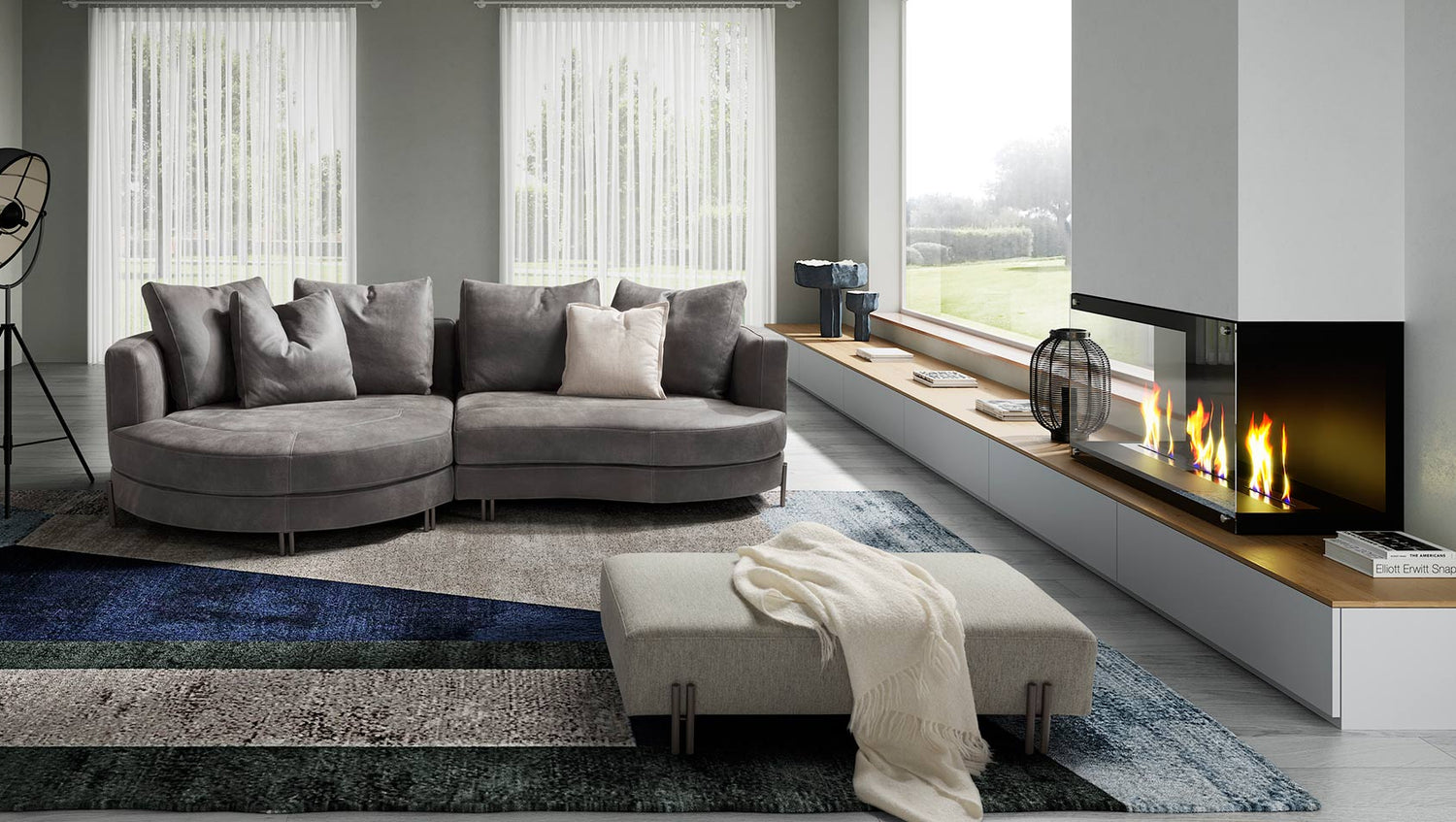Yang Ecksofa 276 cm