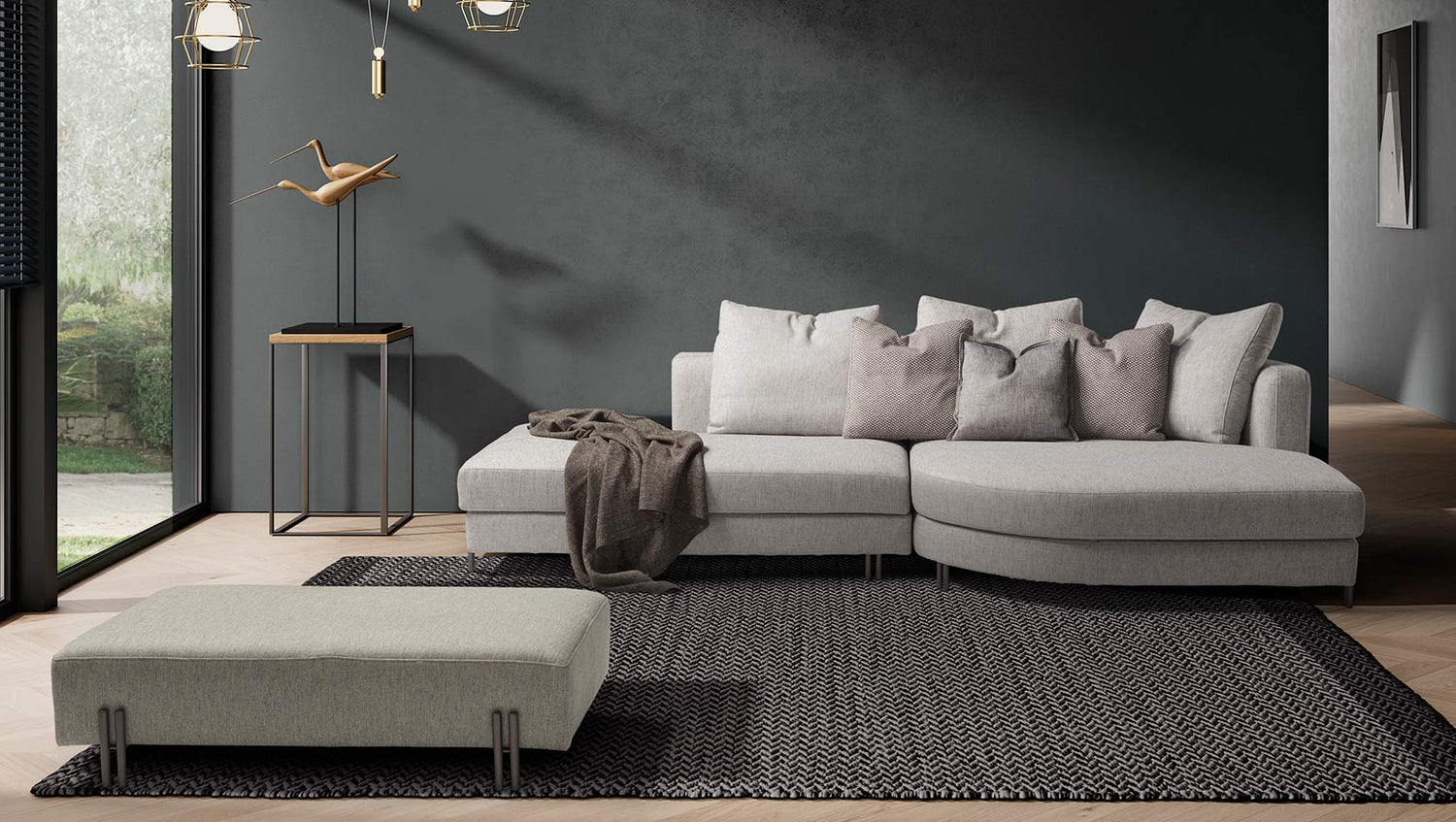 Yang Ecksofa 286cm