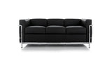 LC2 hohes komfort-sofa, kleines modell, ﻿﻿zwei sitze von Cassina