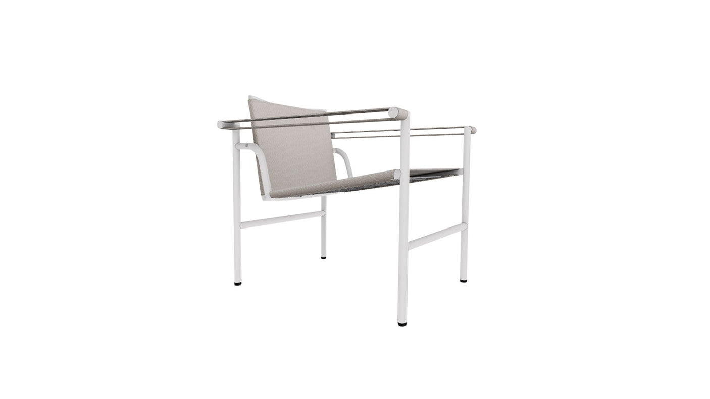 LC1 fauteuil dossier basculant outdoor by Cassina