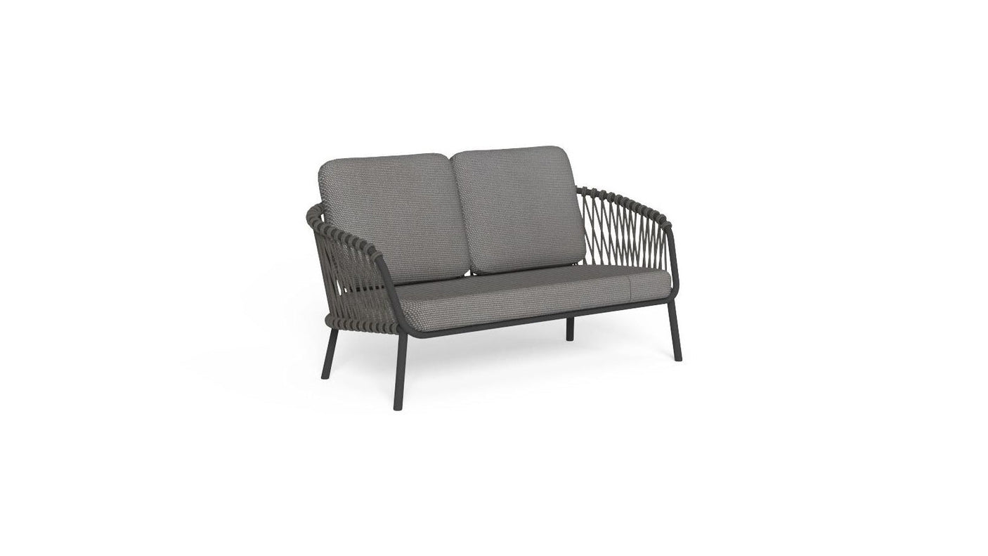 Set abel n. 1 sofa + nr. 2 sessel + nr. 1 couchtisch für draußen