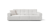 Akira modulares sofa mit verschiebbarer rückenlehne, 266 cm