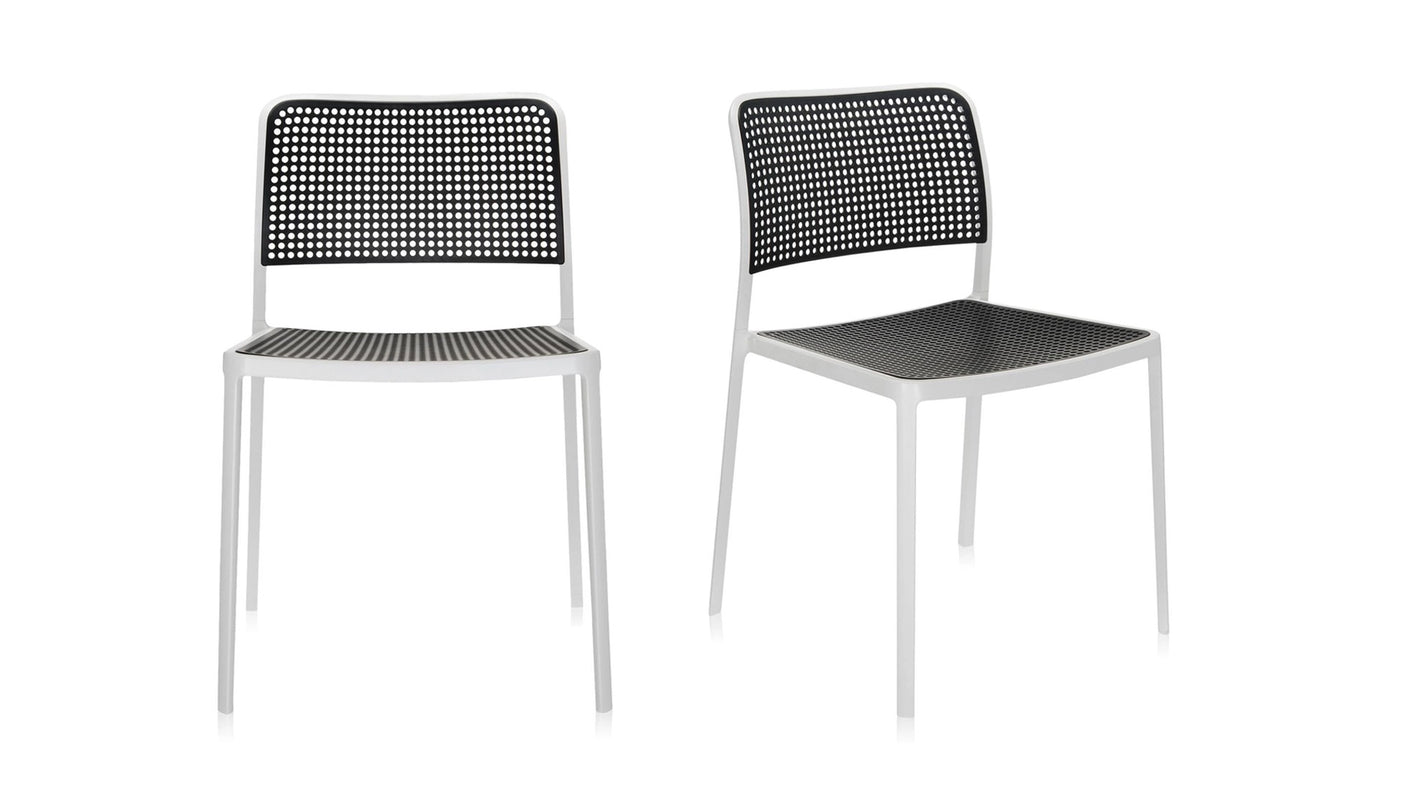 Ensemble de 2 chaises AUDREY par Kartell 