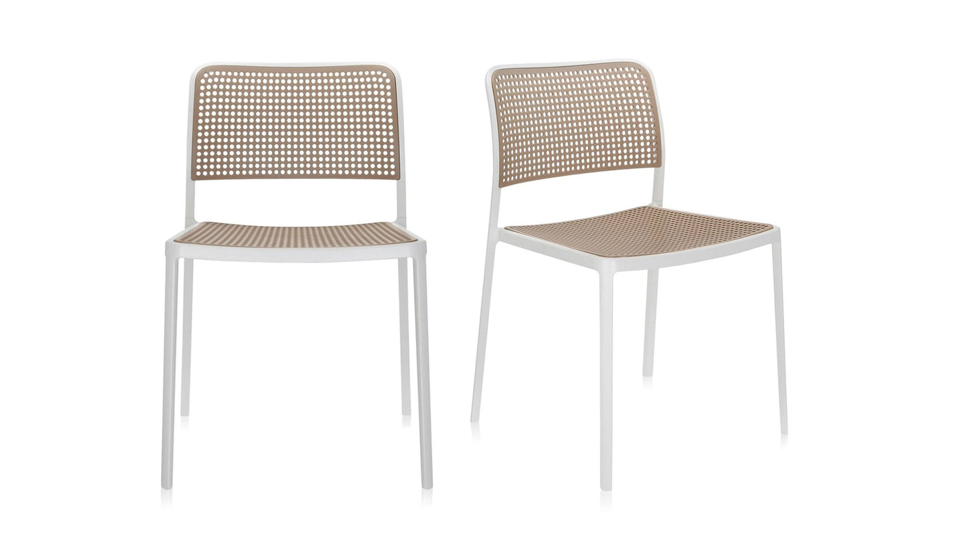 Ensemble de 2 chaises AUDREY par Kartell 