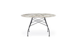 Glossy table ronde by Kartell