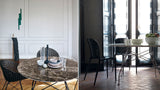 Glossy table ronde by Kartell