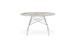 Glossy table ronde by Kartell