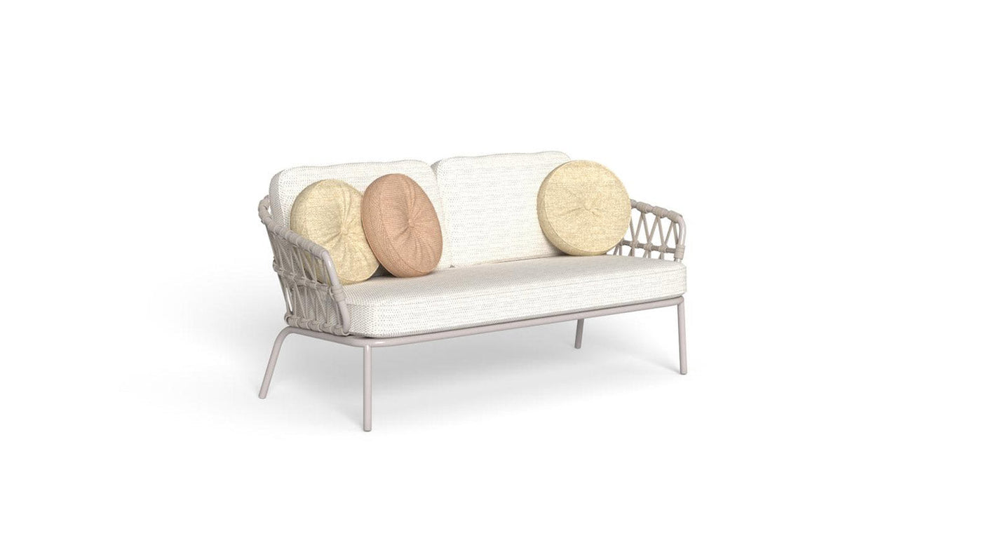 Set iris n. 1 canapé + n. 2 fauteuils + n. 1 table basse pour l'extérieur
