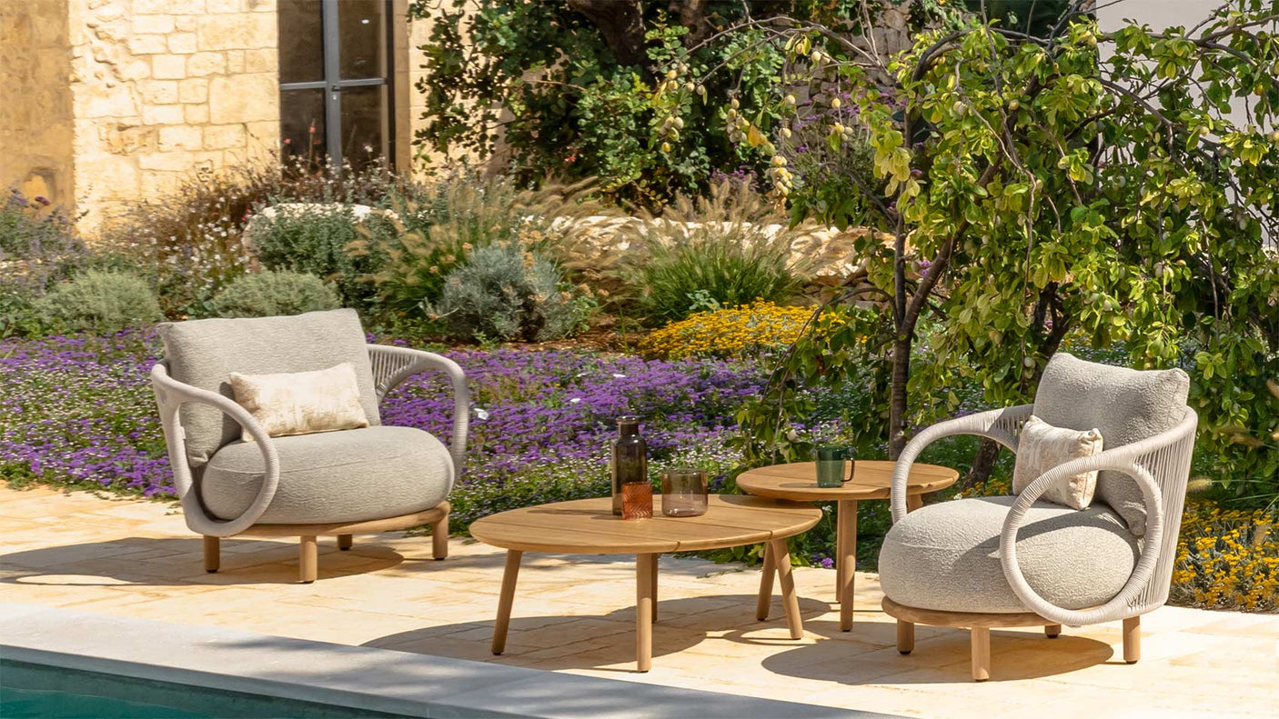 Karen outdoor living armchair