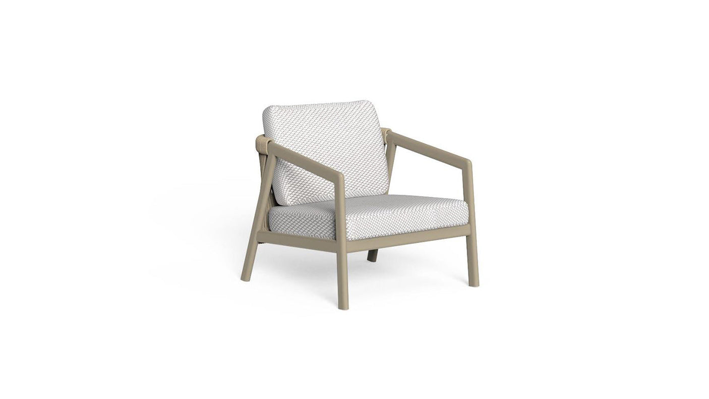 Set nova n. 1 canapé + n. 2 fauteuils + n. 1 table basse pour l'extérieur