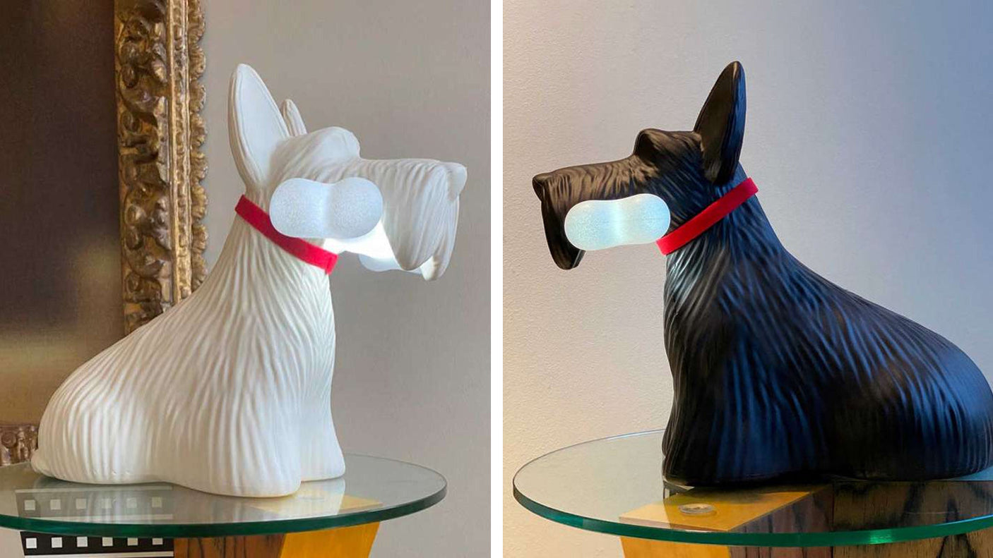 Scottie lampe de table et lampadaire