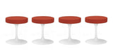 TULIP Pouf stool set of 4