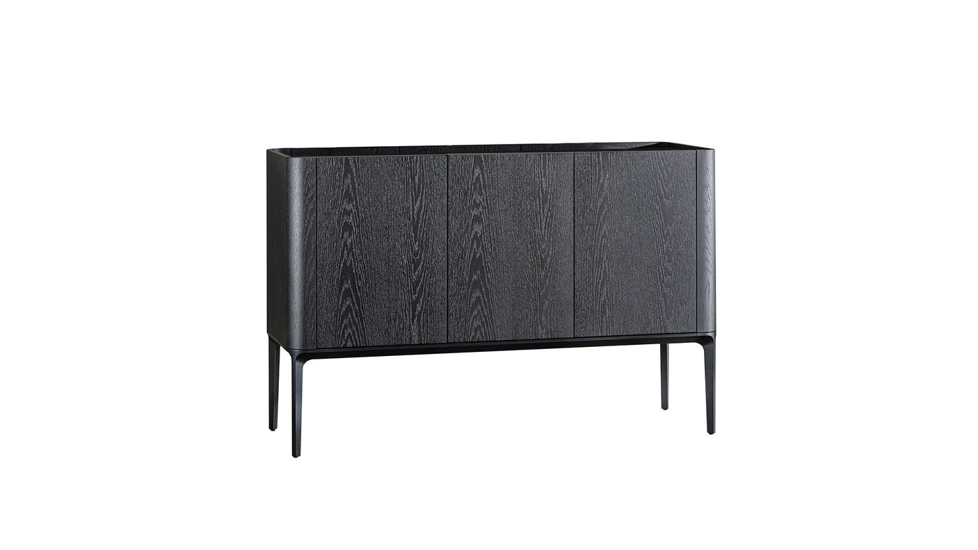 Slim sideboard mit 3 türen