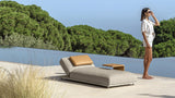 Tressé outdoor side table