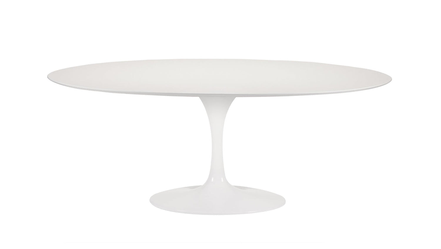 Tulip Oval Esstisch Laminatplatte