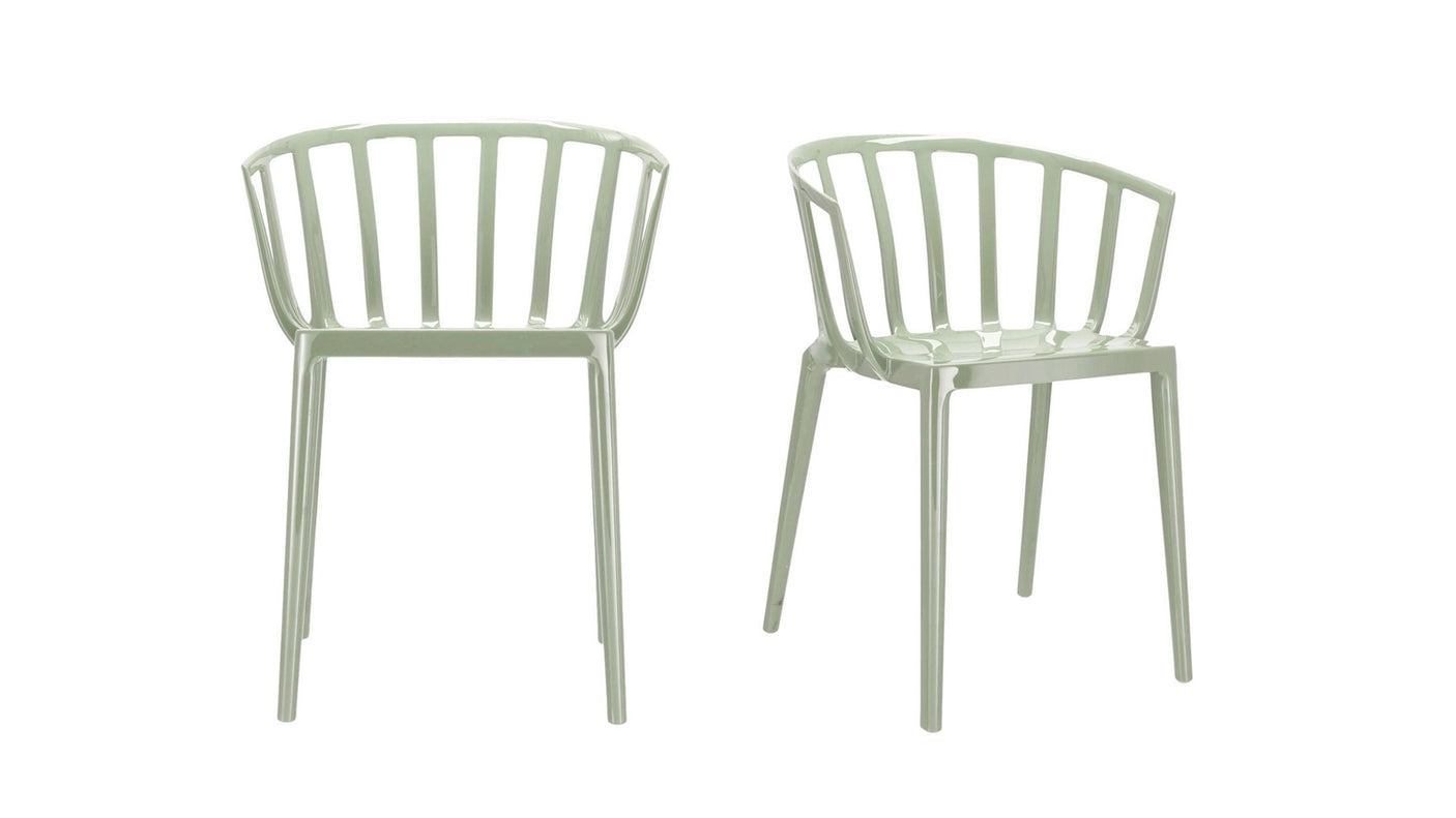 VENICE Set 2 Chairs By Kartell