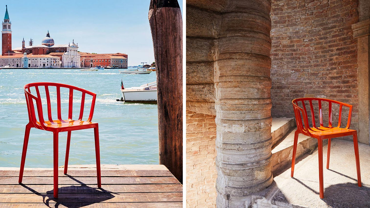 VENICE Set 2 Chairs By Kartell