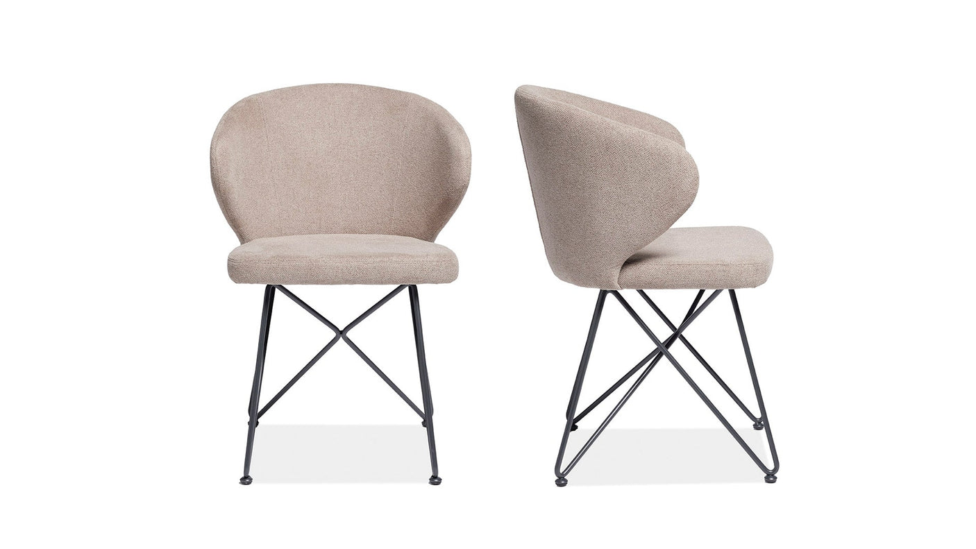 Set 2 vivian chair