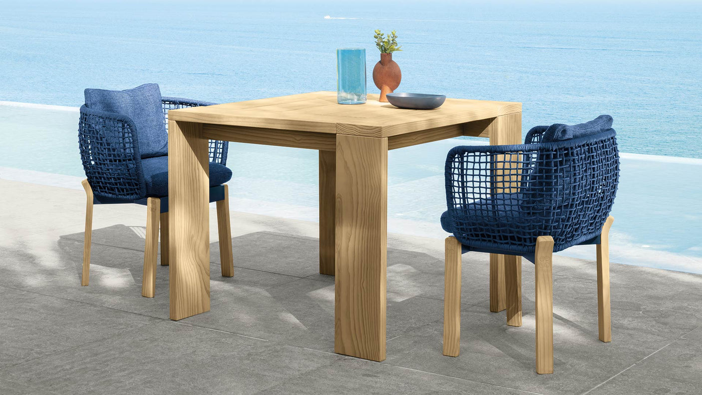 Argo Wood table à manger pour l'extérieur