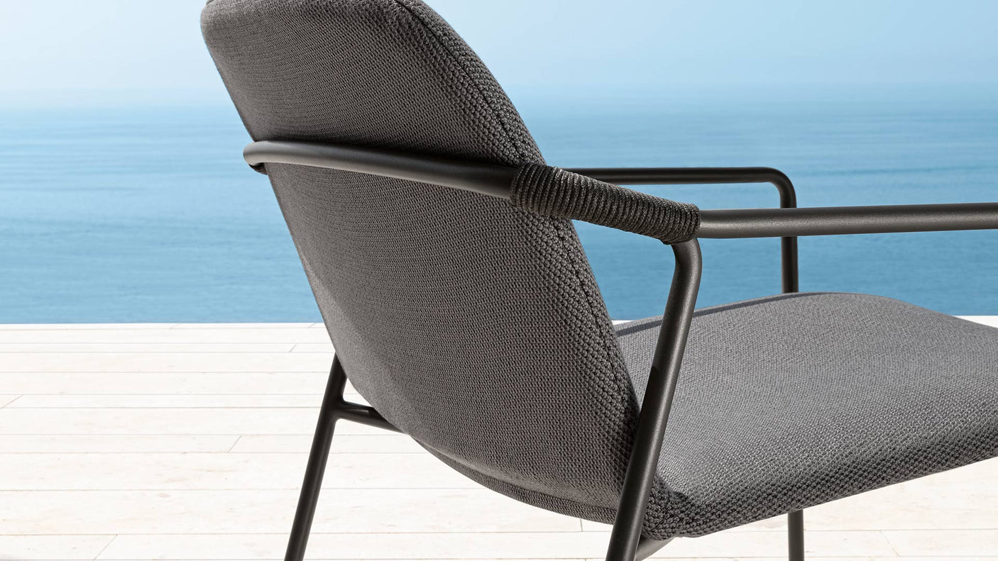 Coral outdoor dining chair