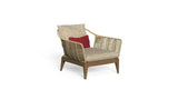 Cruise teak outdoor living armchair