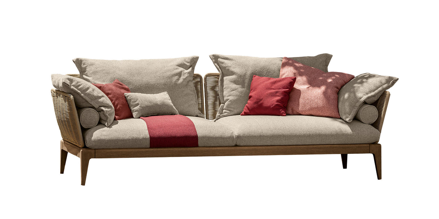 CRUISE TEAK 3-SITZER SOFA