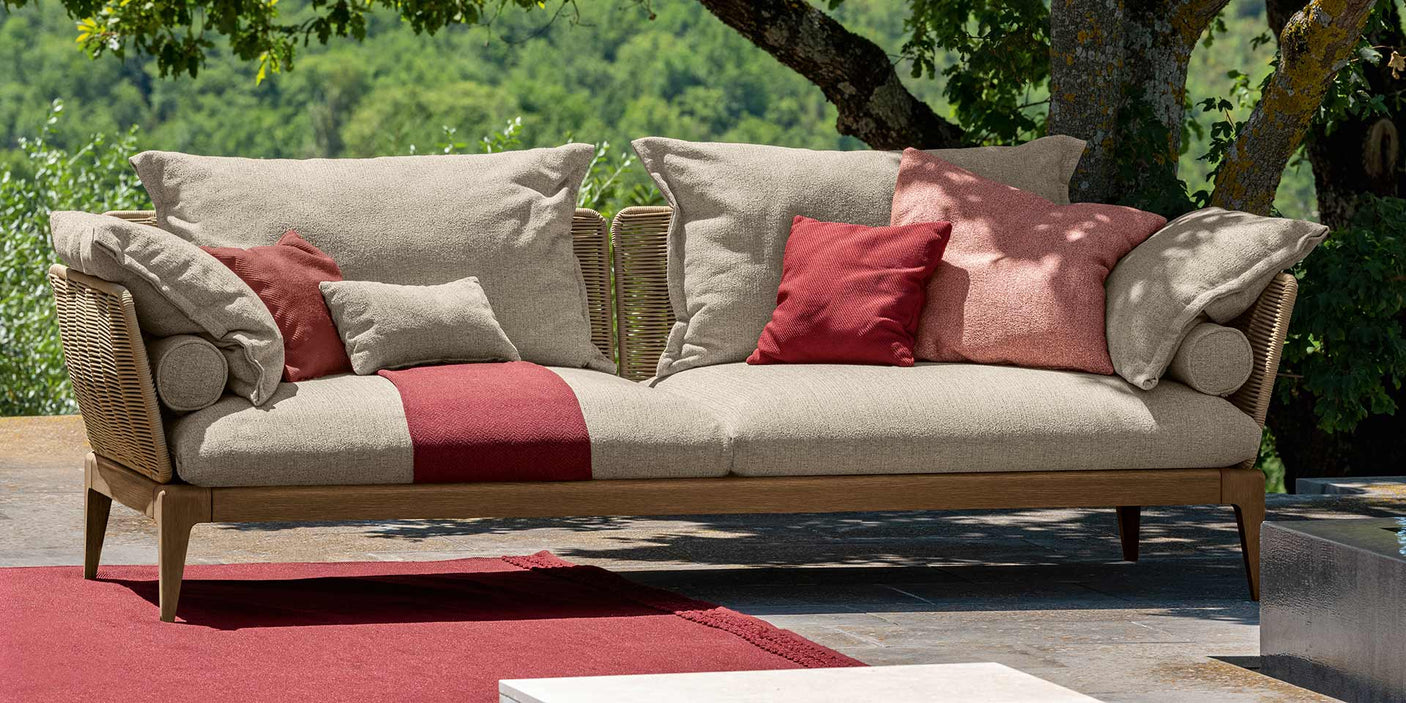 CRUISE TEAK Outdoor 3-SEATER SOFA