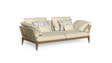 CRUISE TEAK 3-SITZER SOFA