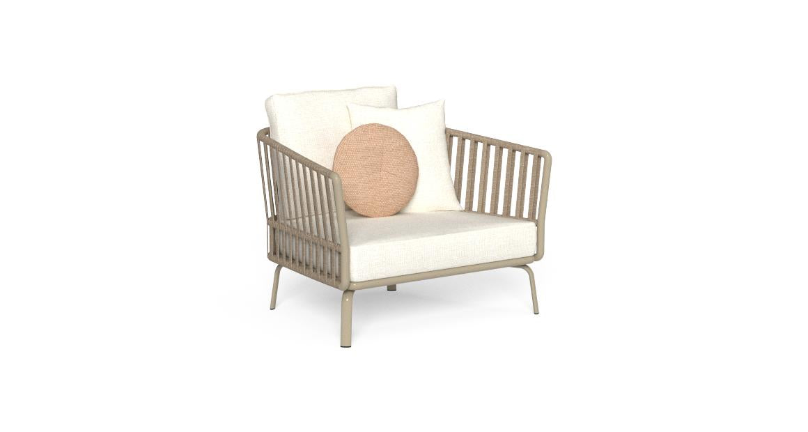 Milo outdoor living armchair